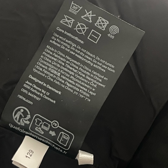 RAINS adjustable puffer hood Black - Picture 11 of 11